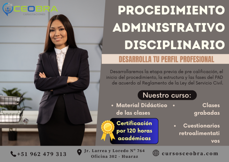 PROCEDIMIENTO ADMINISTRATIVO DISCIPLINARIO